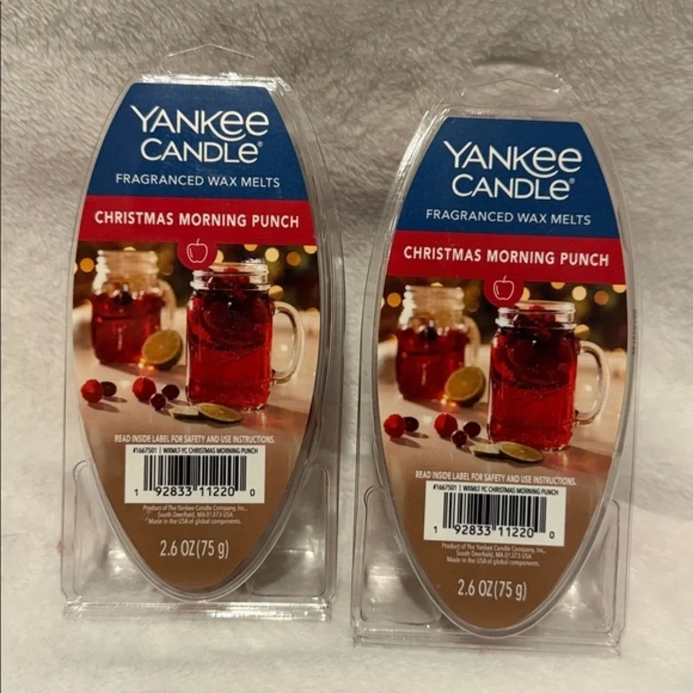 Yankee Candle Wax Melts Christmas Morning Punch